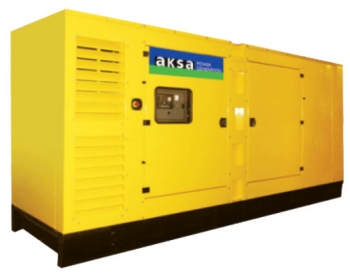 Дизельный генератор 288 квт Aksa AC-400 в кожухе - новый