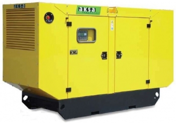 Дизельный генератор 40 квт Aksa AC-55 в кожухе с АВР - новый