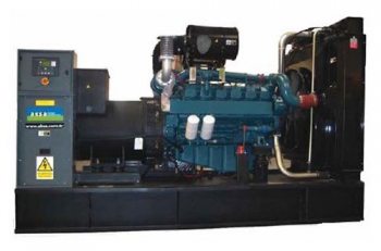 Дизельный генератор 200 квт Aksa AD-275 открытый (на раме) с АВР - новый